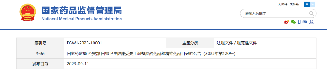依托咪酯列入第二类精神药品目录！依托咪酯检测，势在必行